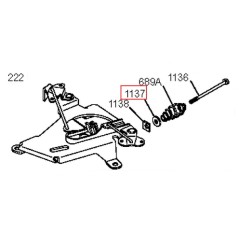 Original BRIGGS & STRATTON Rasenmähermotor-Unterlegscheibe 690390