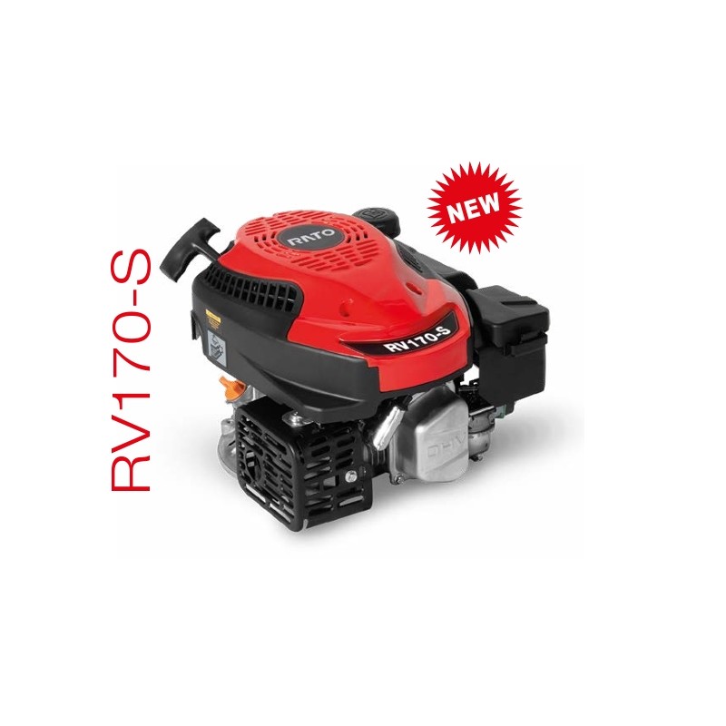 RATO RV170-S complete motor with vertical shaft 22x60 flywheel light lawnmower