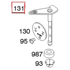 Original BRIGGS & STRATTON Rasenmähermotor Kurbelwelle 497846