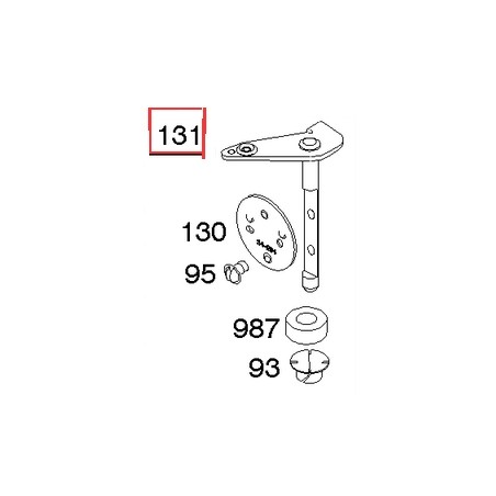 Original BRIGGS & STRATTON lawn mower engine crankshaft 497846 | Newgardenstore.eu