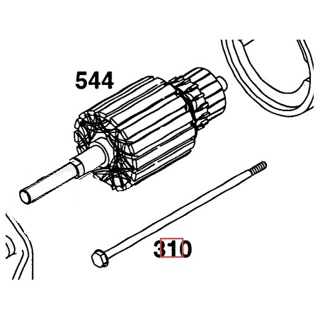 Original BRIGGS & STRATTON Rasenmähermotorschraube 692329 | Newgardenstore.eu