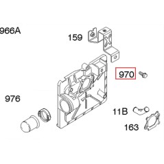 Original BRIGGS & STRATTON lawn mower motor screw 691669 | Newgardenstore.eu