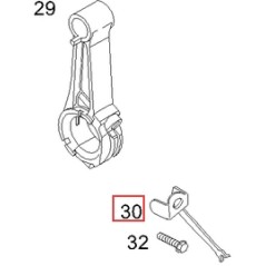 Original BRIGGS & STRATTON Rasenmähermotor Pleuelstange Ölscheibe 691728 | Newgardenstore.eu