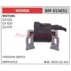 bobina accensione HONDA per motori GX610 620 670 a rotazione Dx elettronica 015651