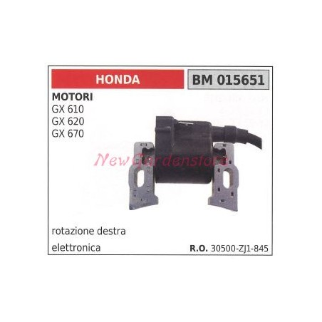 Bobina de encendido HONDA para motores GX610 620 670 electronic giro a la derecha 015651 | Newgardenstore.eu