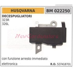 Bobina de encendido HUSQVARNA para desbrozadoras 323r 326l 022250 | Newgardenstore.eu