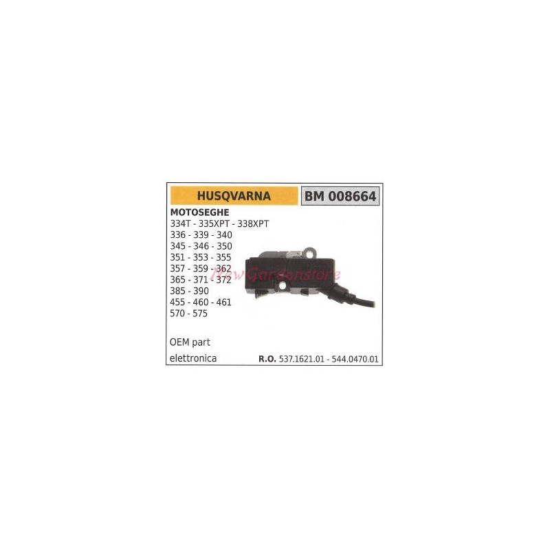 Bobina de encendido HUSQVARNA para motosierras 334t 335xpt 338xpt 336 339 340 345 346