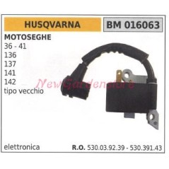 HUSQVARNA ignition coil for chainsaws 36 41 136 137 141 142 016063 530039239