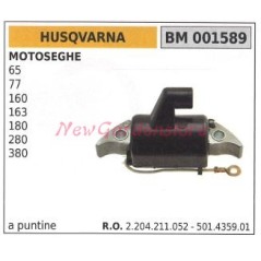 Bobine d'allumage HUSQVARNA pour tronçonneuses 65 77 160 163 180 280 380 501435901 | Newgardenstore.eu