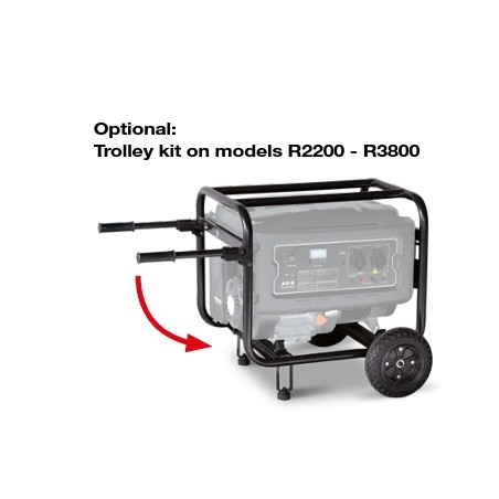 RATO R3800 petrol-powered 301 cc generator maximum power 3.8 kW