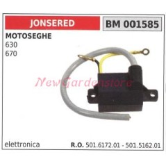 Bobina de encendido JONSERED para motosierra 630 670 001585 | Newgardenstore.eu