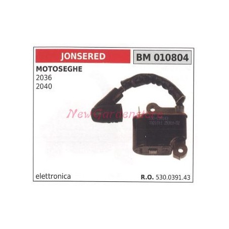 JONSERED ignition coil for chainsaws 2036 2040 010804