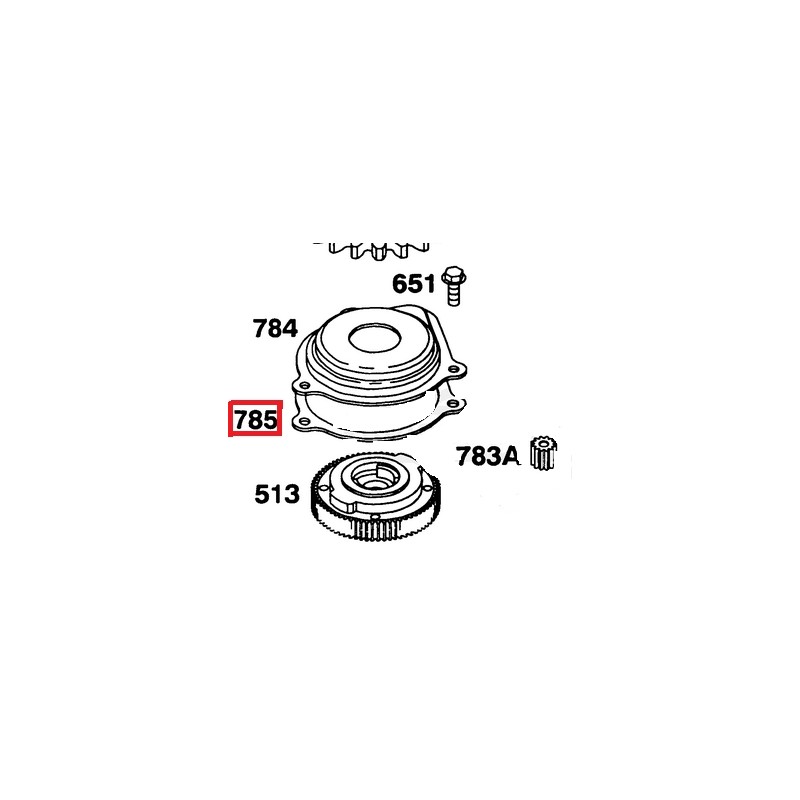 Joint de moteur de tondeuse à gazon BRIGGS & STRATTON ORIGINAL 692352