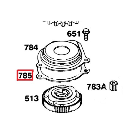 Guarnizione originale motore rasaerba tagliaerba BRIGGS & STRATTON 692352 | Newgardenstore.eu