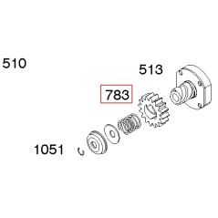 Piñón motor cortacésped ORIGINAL BRIGGS & STRATTON 692353 | Newgardenstore.eu