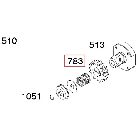 ORIGINAL BRIGGS & STRATTON Rasenmähermotor-Ritzel 692353 | Newgardenstore.eu