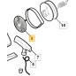 Ressort de démarrage pour débroussailleuse à essence modèles ABL27 BL530 118803058/0 STIGA