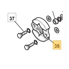 Clutch petrol chain saw models B33 B44 BJ335 123430583/0 STIGA