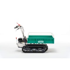 Crawler transporter OREC LS360GX with HONDA engine, manual folding tipper | Newgardenstore.eu