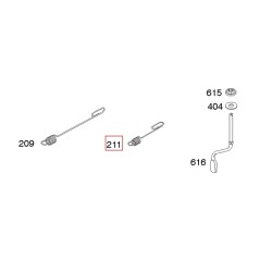 Original BRIGGS & STRATTON Rasenmähermotorhalterung 692434 | Newgardenstore.eu