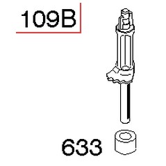 Eje del acelerador del motor del cortacésped original BRIGGS & STRATTON 693628 | Newgardenstore.eu