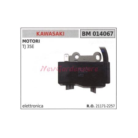 Bobina de encendido KAWASAKI para motores cortasetos TJ 35E 014067 | Newgardenstore.eu