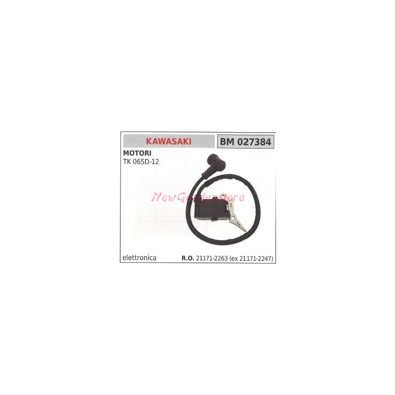 Bobine d'allumage compatible KAWASAKI taille-haie TK065D KAAZ blower BA650K