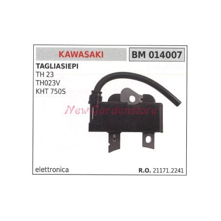 Bobina de encendido KAWASAKI para cortasetos TH 23 TH023V KHT 750S 014007 | Newgardenstore.eu