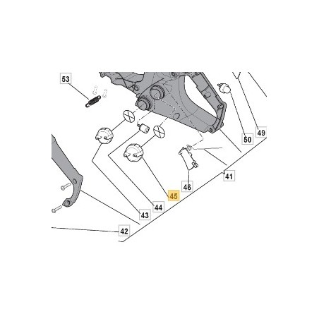 Stopfen für Freischneider, Modelle A350 A3535 A400 183790004/0 STIGA | Newgardenstore.eu