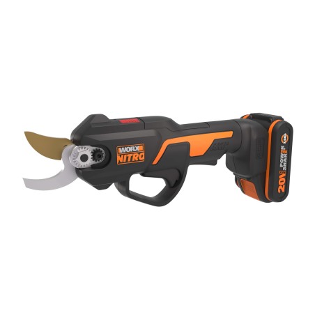 WORX WG330E cordless pruning shear with 2.0 Ah battery and charger | Newgardenstore.eu