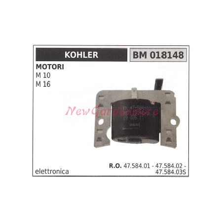 KOHLER ignition coil for engines M 10 M 16 018148 | Newgardenstore.eu