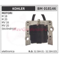 Bobina accensione KOHLER per motori M18 M20 MC16 MV20 bicilindrico 018146 | Newgardenstore.eu