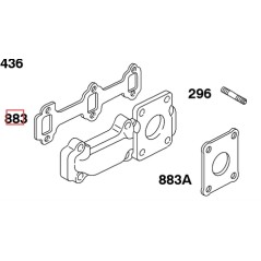 Joint d'admission d'origine BRIGGS & STRATTON pour moteur de tondeuse à gazon | Newgardenstore.eu