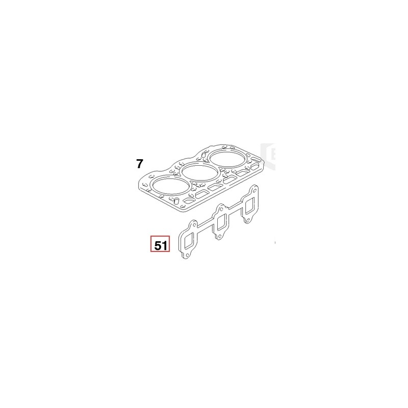 Guarnizione aspirazione originale motore rasaerba tagliaerba BRIGGS & STRATTON