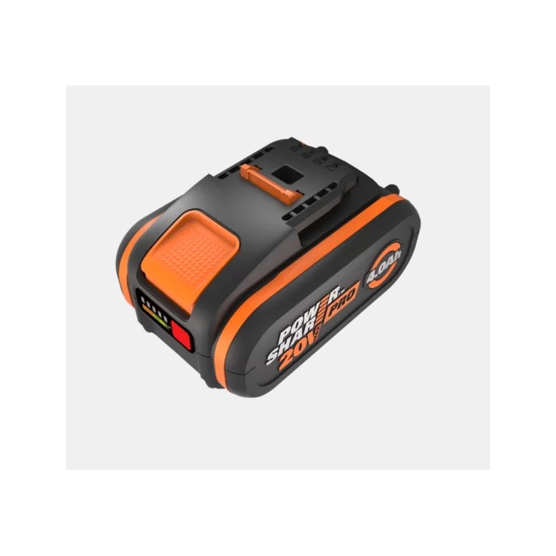 Batteria 20 V 4.0 Ah WORX POWER SHARE PRO con indicatore di carica