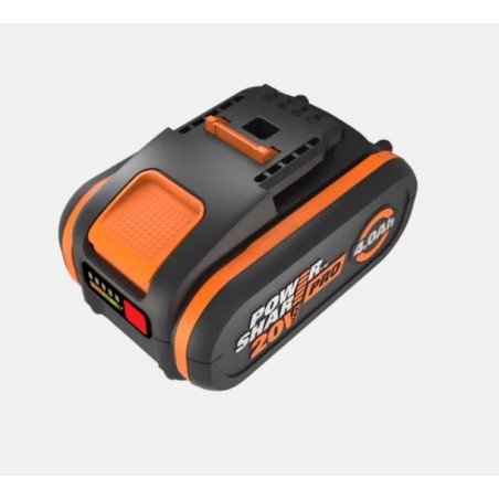 20 V 4.0 Ah WORX POWER SHARE PRO battery with charge indicator | Newgardenstore.eu