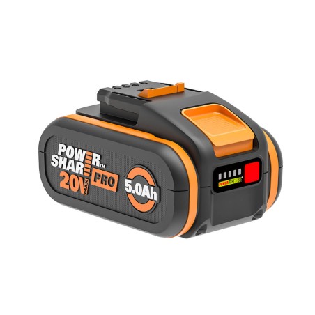 WA3645 - Batteria al litio 20 V da 5 Ah Worx | Newgardenstore.eu
