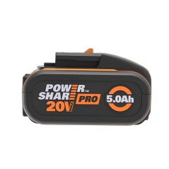 Batería de 20 V 5,0 Ah WORX POWER SHARE PRO con indicador de carga | Newgardenstore.eu