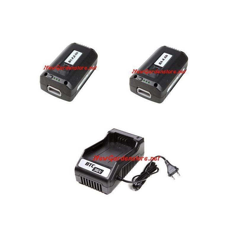 OLEOMAC BA 4 Ah 36v battery or BTC 36V charger | Newgardenstore.eu