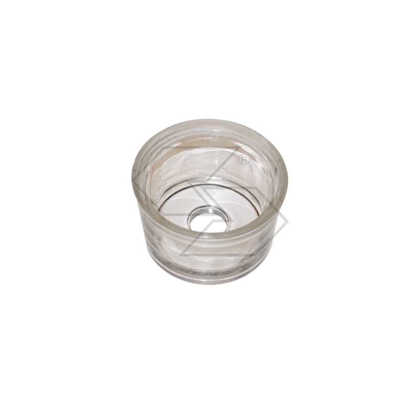 Small glass beaker for CAV filter agricultural machine FIAT IVECO