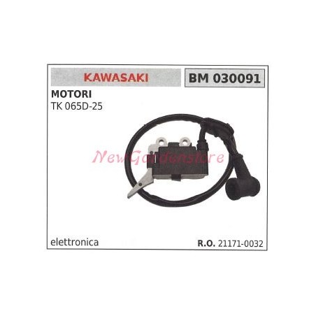 Bobina de encendido KAWASAKI para motores TK 065D 25 030091 | Newgardenstore.eu