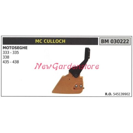 Couvercle de carter de chaîne MC CULLOCH moteur tronçonneuse 333 335 338 435 030222 545139902 original | Newgardenstore.eu