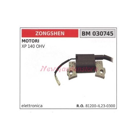 Bobine d'allumage pour moteur ZONGSHEN XP 150 OHV 030745 | Newgardenstore.eu