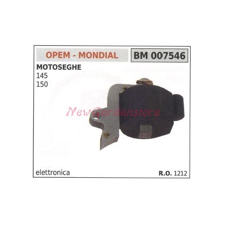 Bobina de encendido OPEM para motores de motosierra 145 150 código 1212 | Newgardenstore.eu