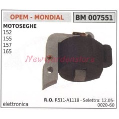 Ignition coil OPEM for engines chainsaws 152 155 157 165 007551