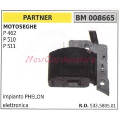 PARTNER ignition coil for chainsaw engines P 462 510 511 008665