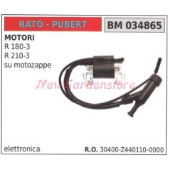 Bobina accensione RATO per motori R 180-3 R210 -3 su motozappe 034865 | Newgardenstore.eu