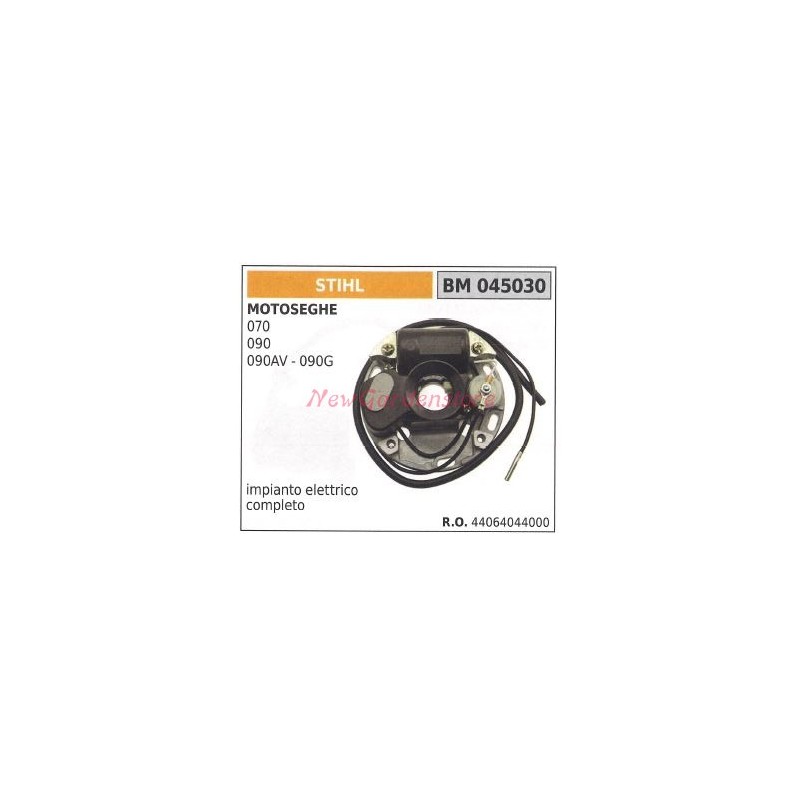 Bobina de encendido motosierra STIHL 070 090 090AV 090G sistema eléctrico 045030