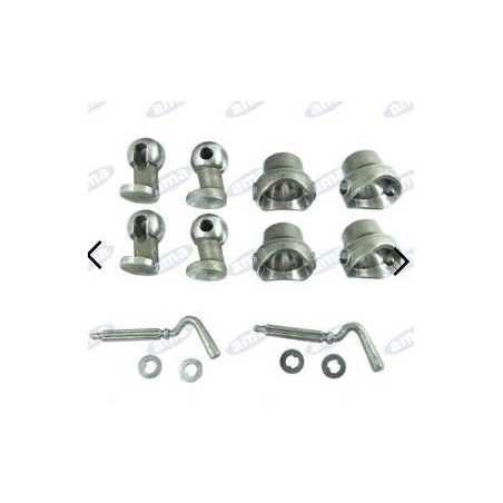 Ball and nut kit for tipping rear and three-sided trailer | Newgardenstore.eu