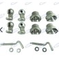 Ball and nut kit for tipping rear and three-sided trailer